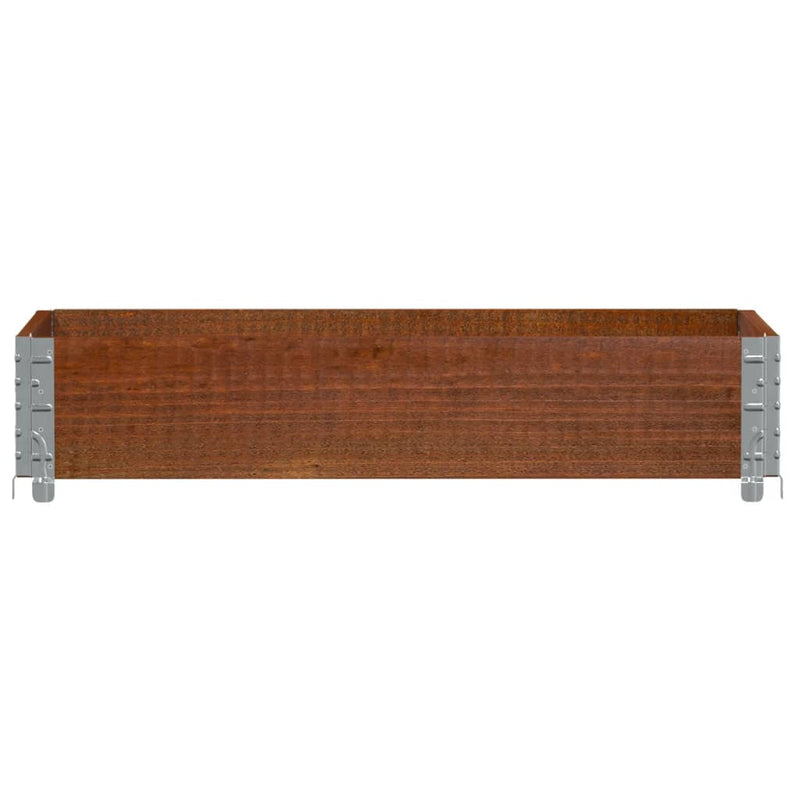 Load image into Gallery viewer, Vidaxl plantenbak 100x50 cm massief grenenhout bruin
