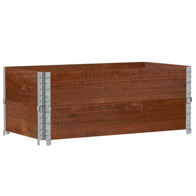 Load image into Gallery viewer, Vidaxl plantenbak 100x50 cm massief grenenhout bruin
