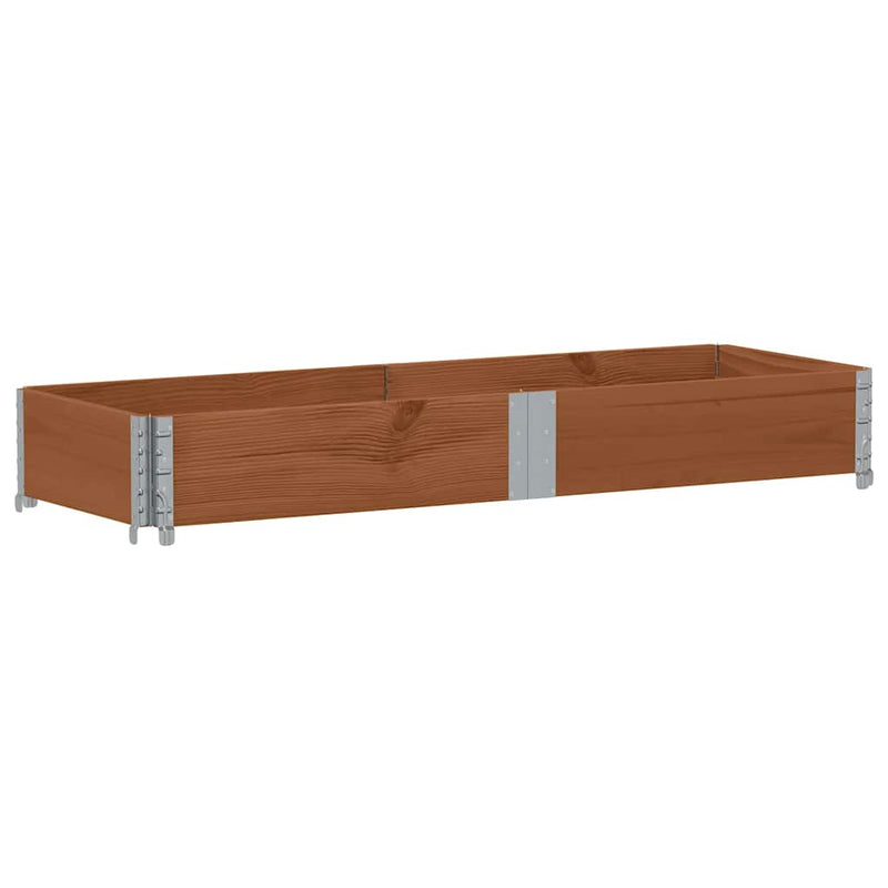 Load image into Gallery viewer, Vidaxl plantenbak 150x50 cm massief grenenhout bruin
