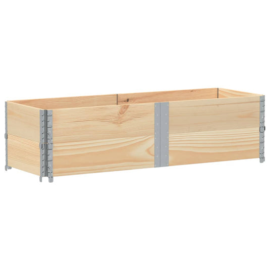 Vidaxl plantenbak 150x50 cm massief grenenhout