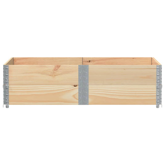Vidaxl plantenbak 150x100 cm massief grenenhout