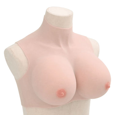 Vidaxl borstprothese h-cup silicone kaukasisch