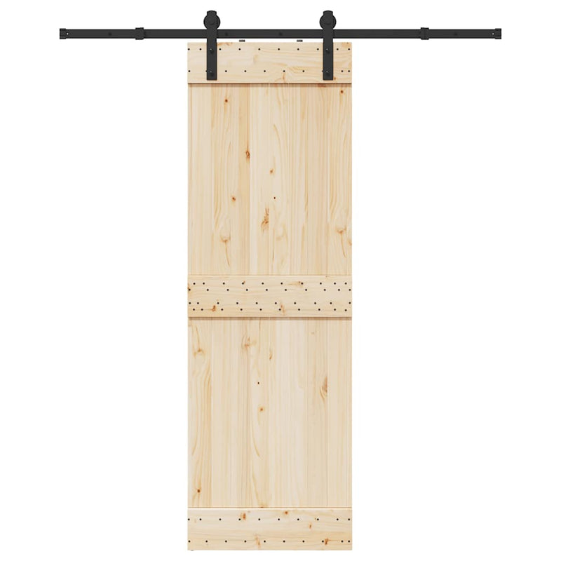 Load image into Gallery viewer, Vidaxl doos met onderdelen voor schuifdeur 183 cm staal zwart
