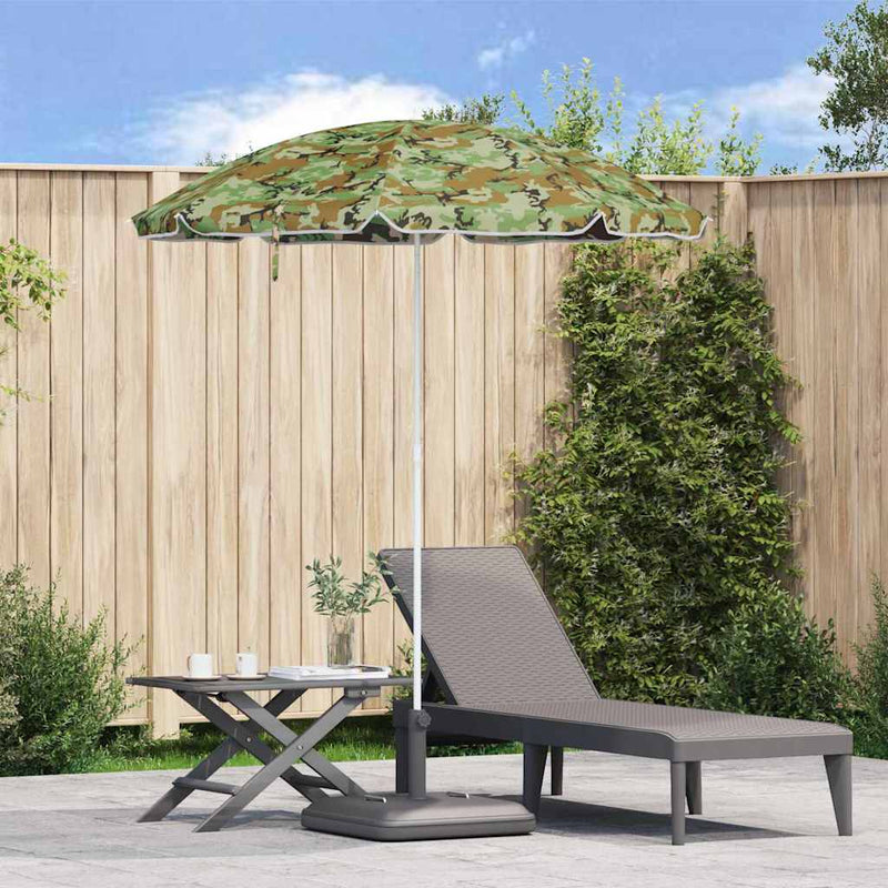Load image into Gallery viewer, Vidaxl strandparasol camouflage 206 x 206 x 212 cm polyester en metaal
