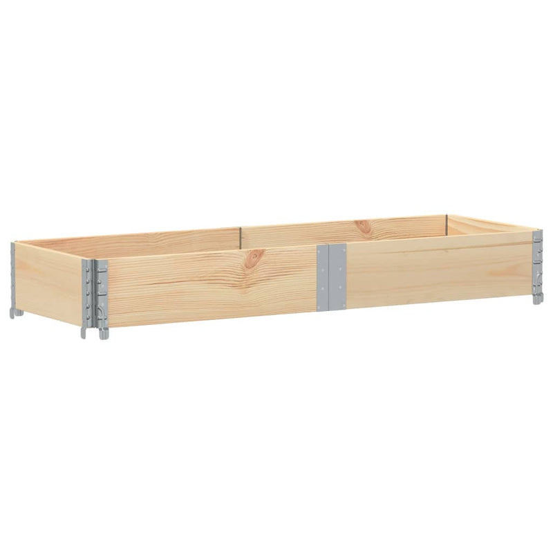 Load image into Gallery viewer, Vidaxl palletopzetrand 150x50 cm massief grenenhout
