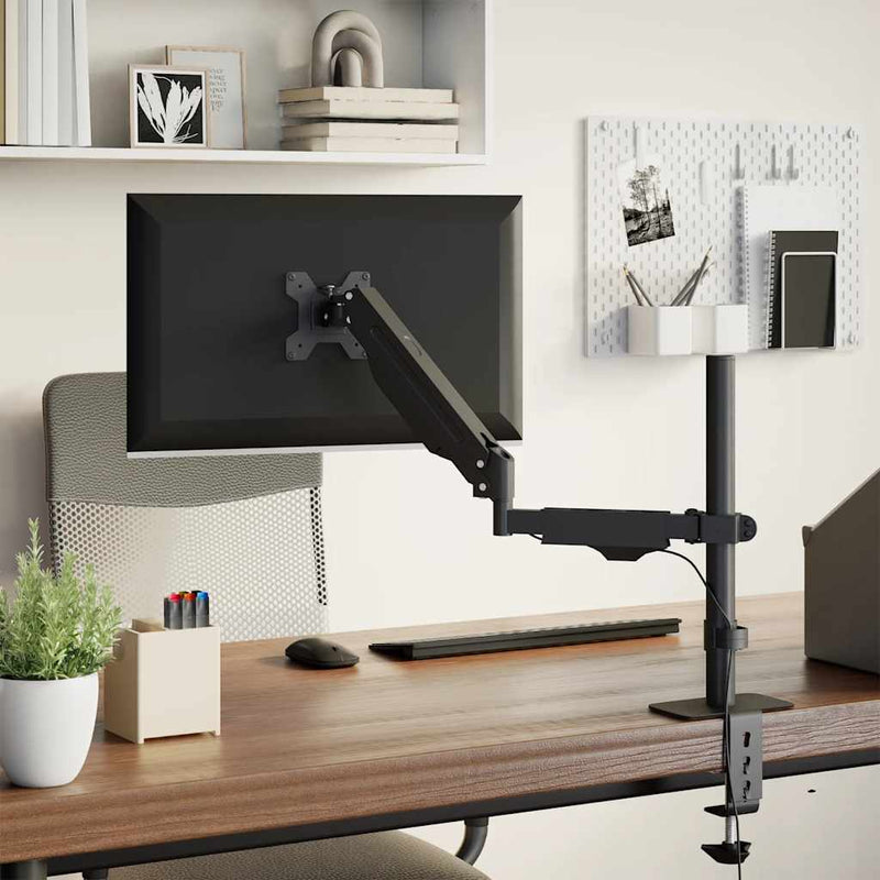 Load image into Gallery viewer, Vidaxl monitor-armbeugel 27 inch scherm gasveer 10 kg
