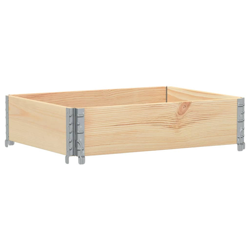 Load image into Gallery viewer, Vidaxl plantenbak 80x60 cm massief grenenhout
