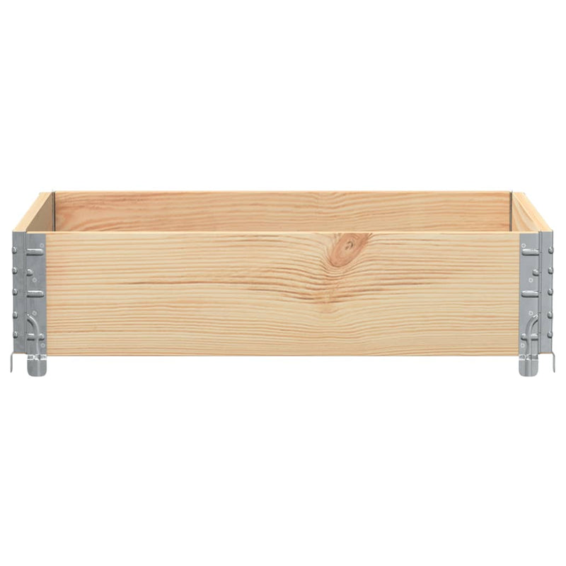 Load image into Gallery viewer, Vidaxl plantenbak 80x60 cm massief grenenhout
