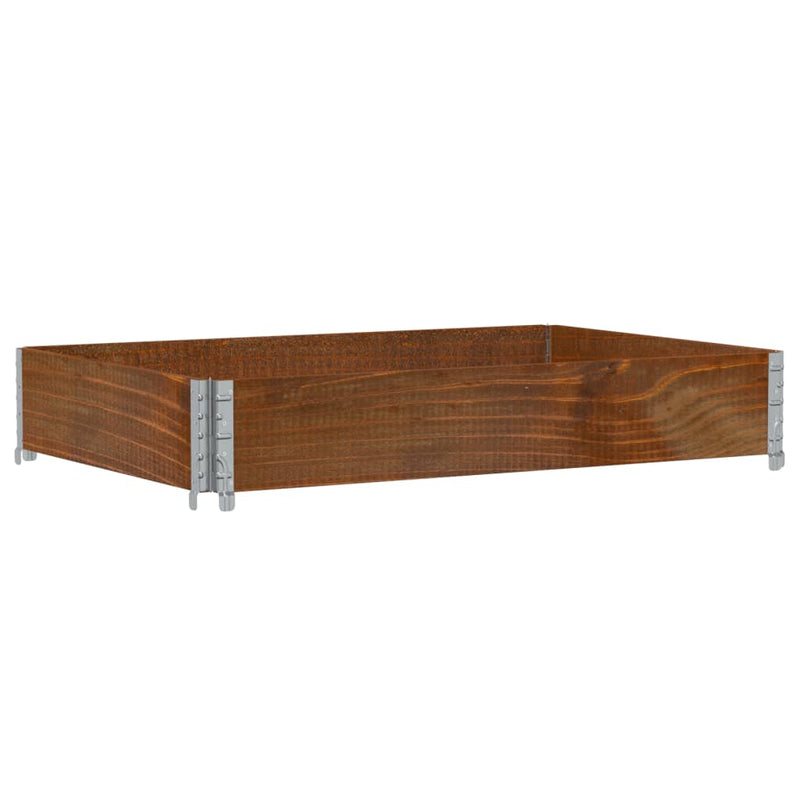 Load image into Gallery viewer, Vidaxl plantenbak 120x80 cm massief grenenhout bruin
