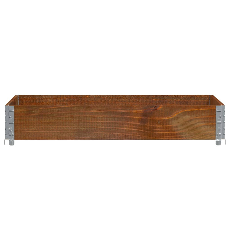 Load image into Gallery viewer, Vidaxl plantenbak 120x80 cm massief grenenhout bruin
