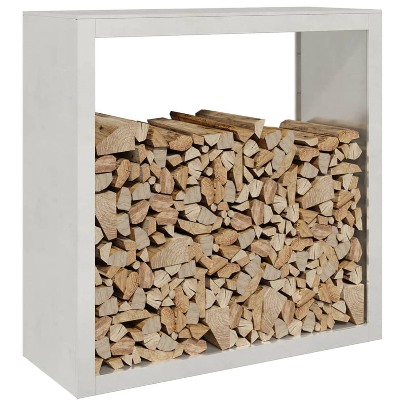 Load image into Gallery viewer, Vidaxl haardhoutrek 100x40x100 cm roestvrij staal
