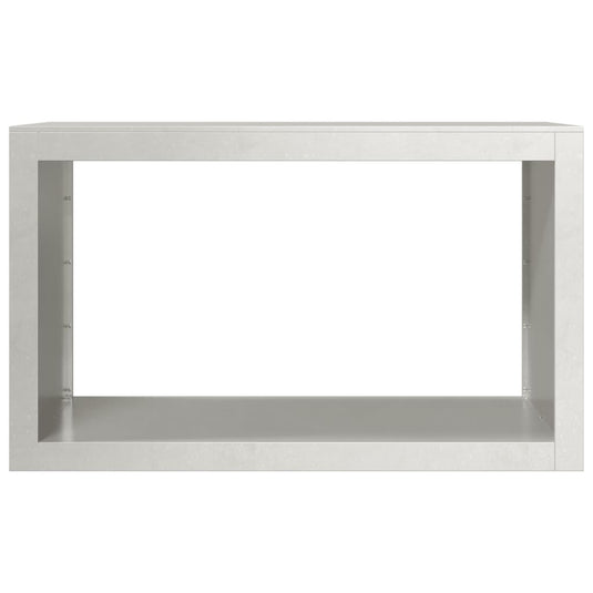 Vidaxl haardhoutrek 100x40x60 cm roestvrij staal