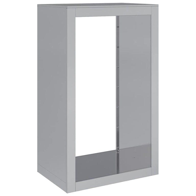 Load image into Gallery viewer, Vidaxl haardhoutrek 60x40x100 cm gegalvaniseerd staal
