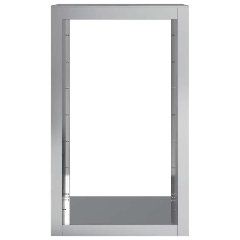 Load image into Gallery viewer, Vidaxl haardhoutrek 60x40x100 cm gegalvaniseerd staal
