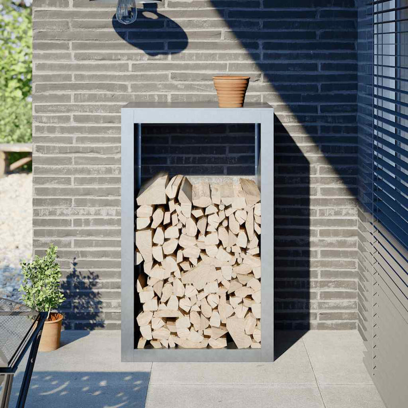 Load image into Gallery viewer, Vidaxl haardhoutrek 60x40x100 cm gegalvaniseerd staal
