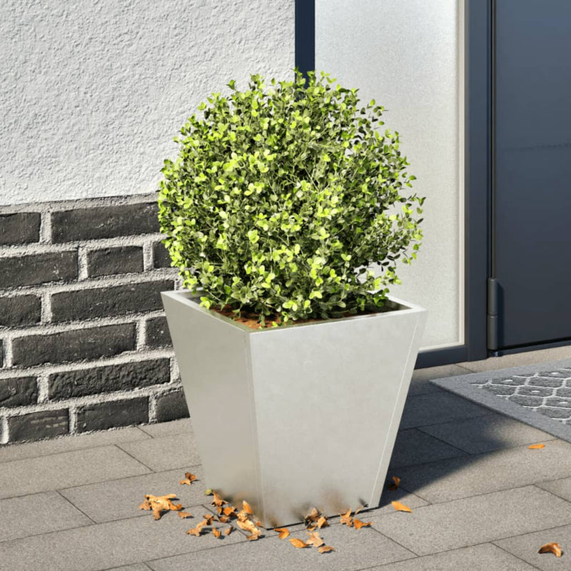 Load image into Gallery viewer, Vidaxl plantenbak 30x30x30 cm roestvrij staal
