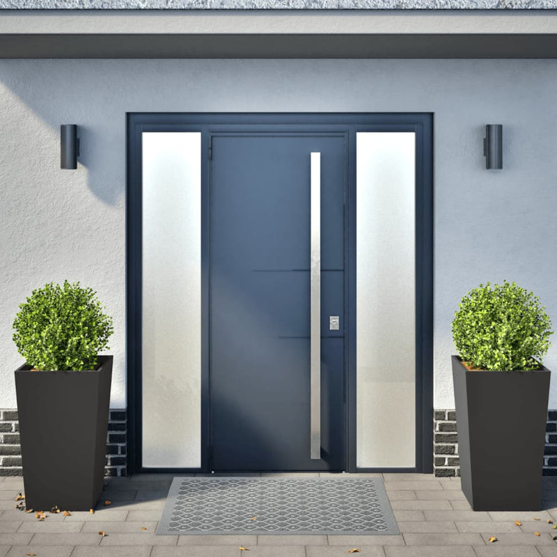 Load image into Gallery viewer, Vidaxl plantenbakken 2 st 45x45x75 cm staal zwart
