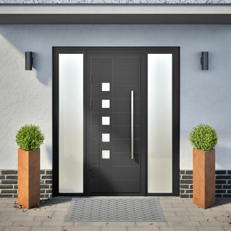 Load image into Gallery viewer, Vidaxl plantenbakken 2 st driehoekig 30x26x75 cm weervast staal
