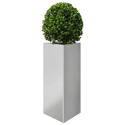 Vidaxl plantenbak driehoek 40x40x75 cm gegalvaniseerd staal