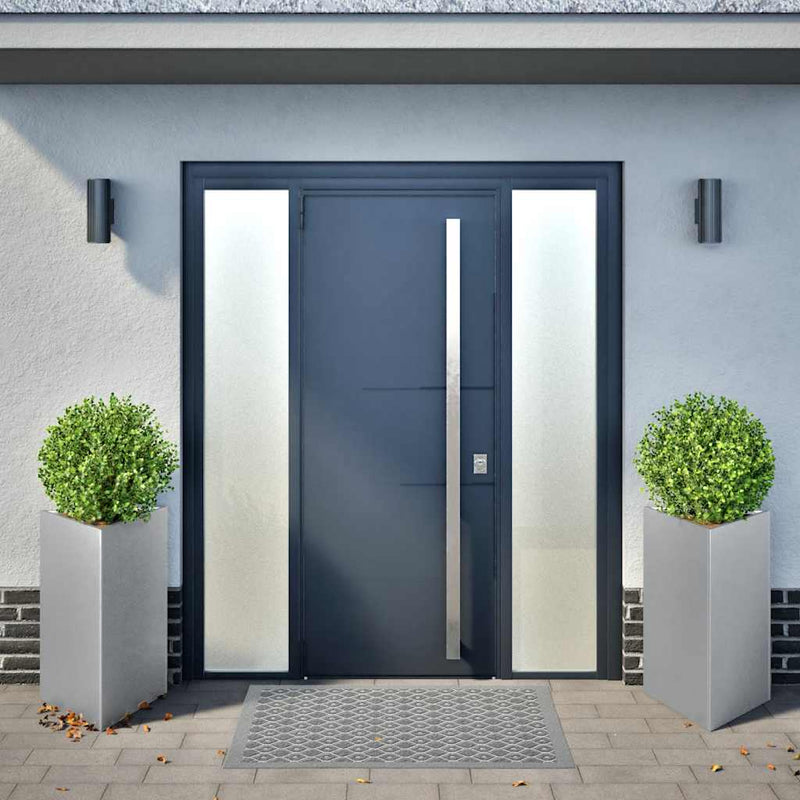 Load image into Gallery viewer, Vidaxl plantenbakken 2 st driehoek 50x43x75 cm gegalvaniseerd staal
