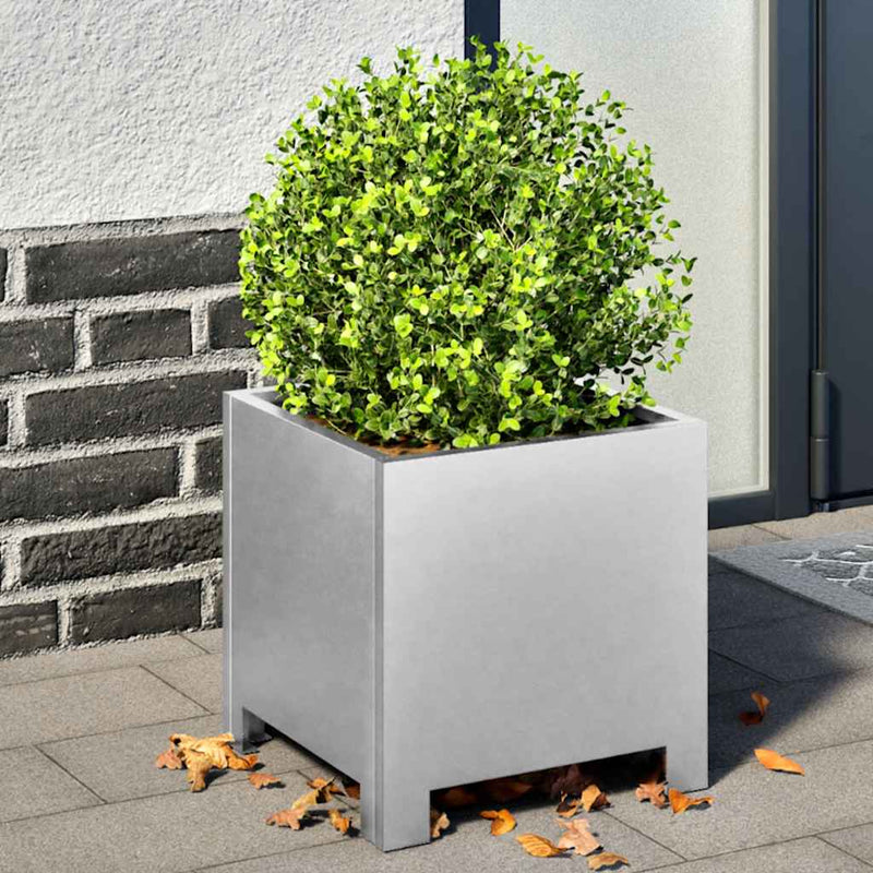Load image into Gallery viewer, Vidaxl plantenbak 30x30x30 cm gegalvaniseerd staal

