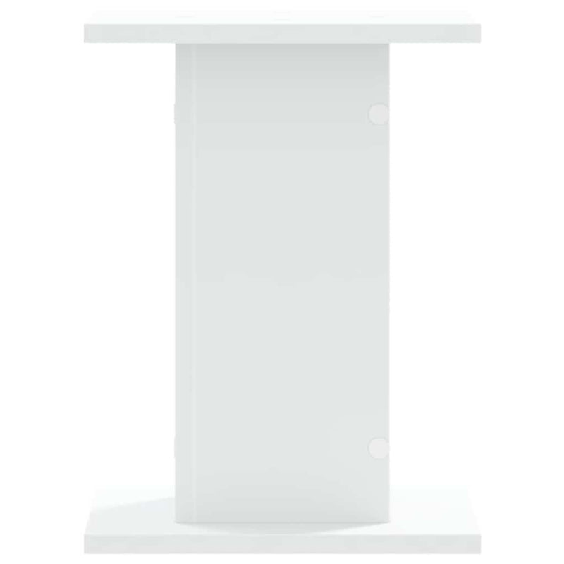 Load image into Gallery viewer, Vidaxl speakerstandaards 2 st 30x30x40 cm bewerkt hout wit
