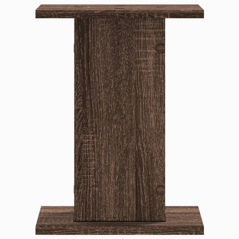 Load image into Gallery viewer, Vidaxl speakerstandaards 2 st 30x30x40 cm bewerkt hout bruin eiken
