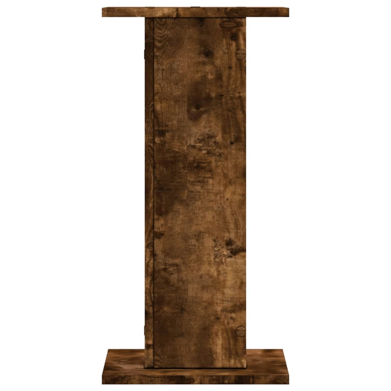 Load image into Gallery viewer, Vidaxl speakerstandaards 2 st 30x30x60 cm bewerkt hout gerookt eiken
