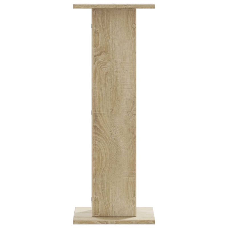 Load image into Gallery viewer, Vidaxl speakerstandaards 2 st 30x30x80 cm bewerkt hout sonoma eiken
