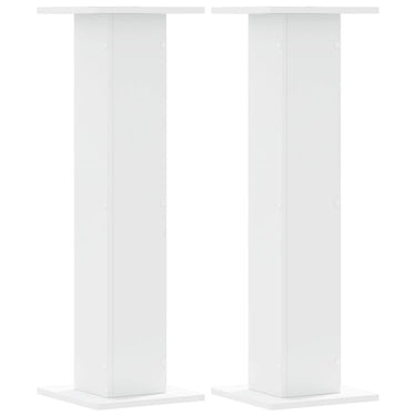 Vidaxl speakerstandaards 2 st 30x30x95 cm bewerkt hout wit