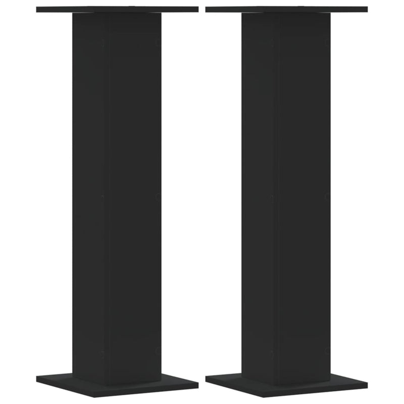Load image into Gallery viewer, Vidaxl speakerstandaards 2 st 30x30x95 cm bewerkt hout zwart
