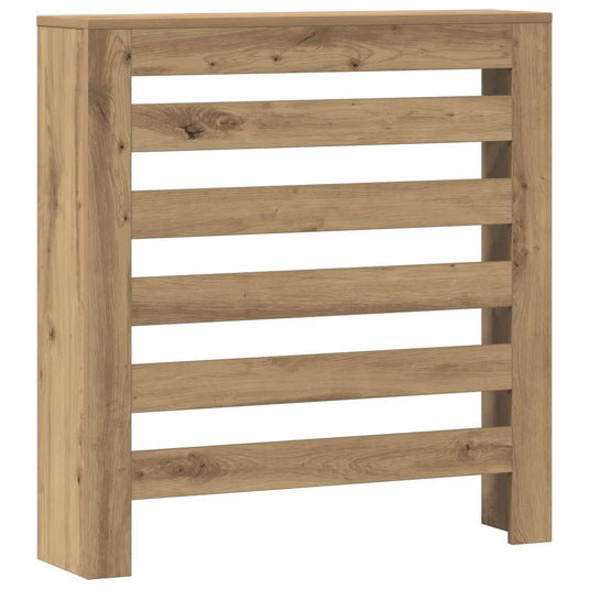 Vidaxl radiatorombouw 78x20x82 cm bewerkt hout artisanaal eikenkleur