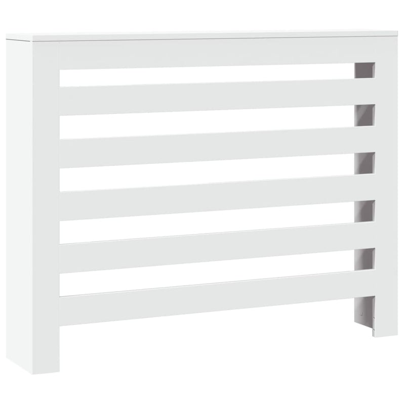 Load image into Gallery viewer, Vidaxl radiatorombouw 104x20x82 cm bewerkt hout wit
