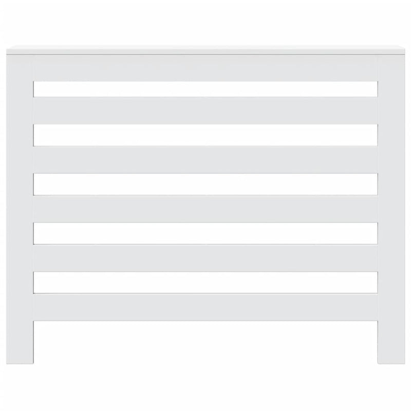 Load image into Gallery viewer, VidaXL Radiatorombouw 104x20x82 cm bewerkt hout wit
