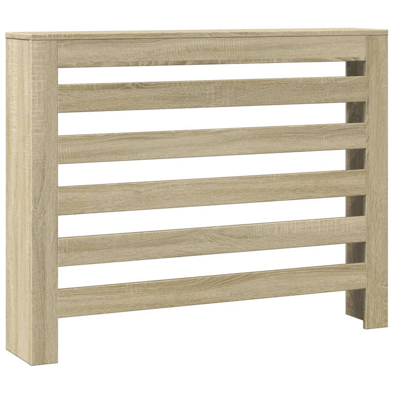 Load image into Gallery viewer, Vidaxl radiatorombouw 104x20x82 cm bewerkt hout sonoma eikenkleurig
