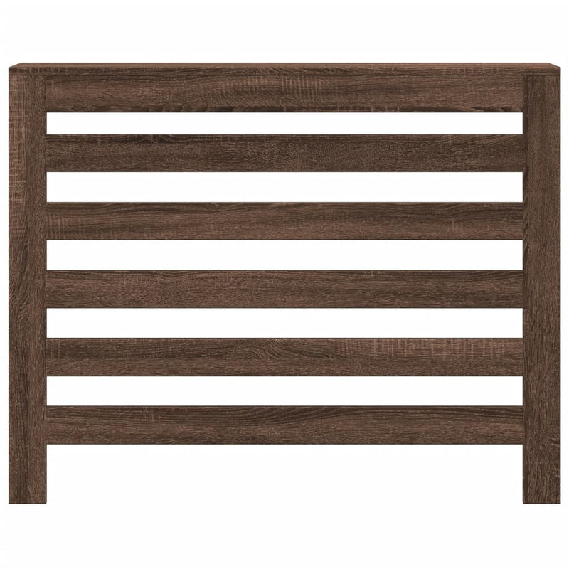 Load image into Gallery viewer, Vidaxl radiatorombouw 104x20x82 cm bewerkt hout bruin eikenkleurig
