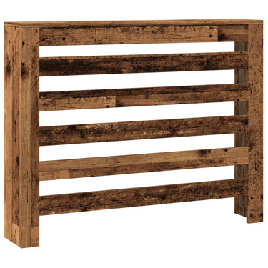 Vidaxl radiatorombouw 104x20x82 cm bewerkt hout oud hout