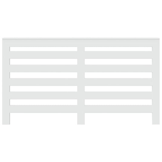 Vidaxl radiatorombouw 149x20x82 cm bewerkt hout wit