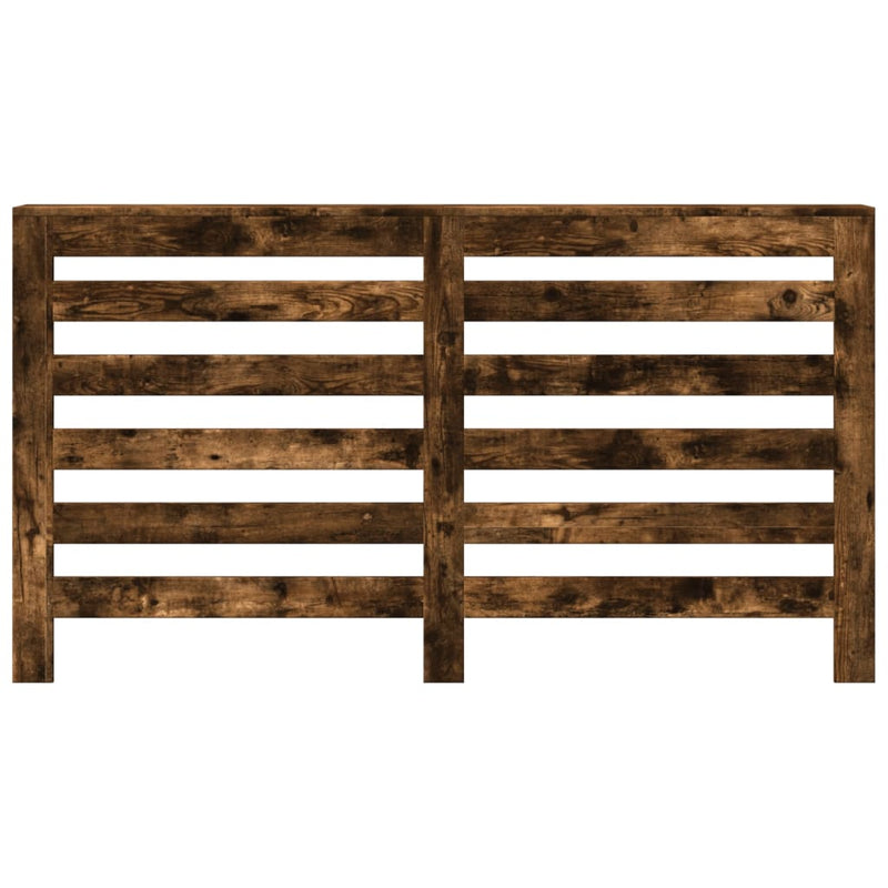 Load image into Gallery viewer, Vidaxl radiatorombouw 149x20x82 cm bewerkt hout gerookt eikenkleurig
