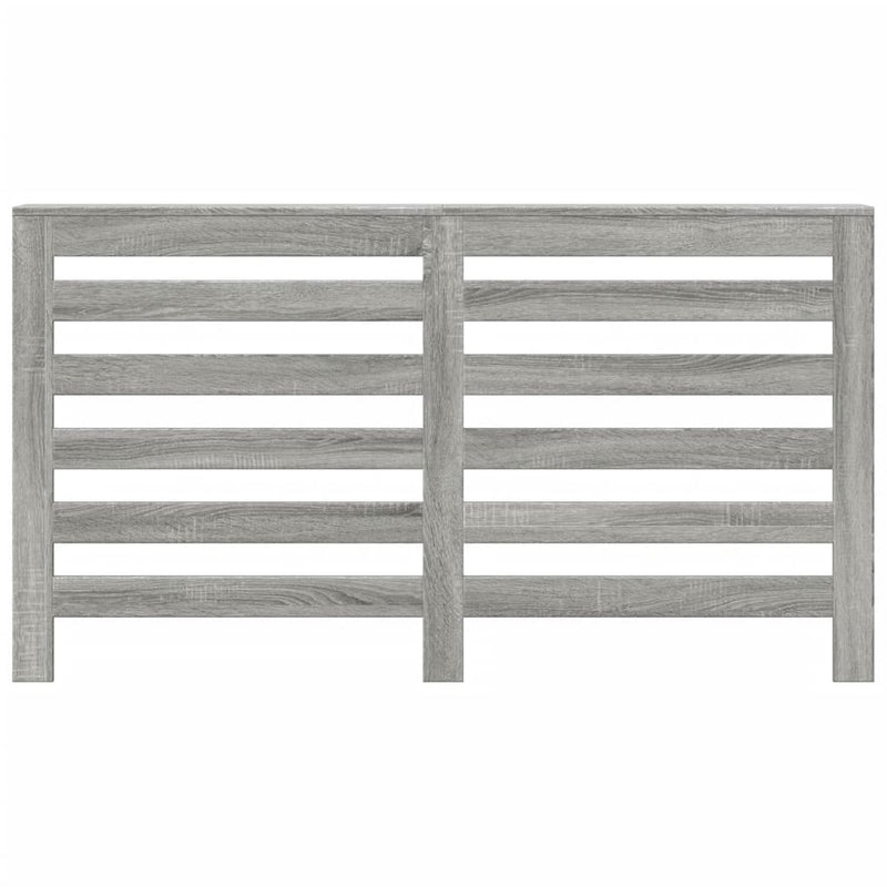 Load image into Gallery viewer, Vidaxl radiatorombouw 149x20x82 cm bewerkt hout grijs sonoma eiken
