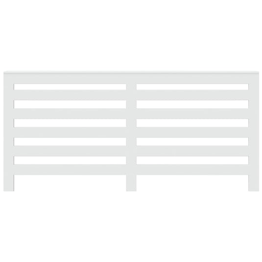 Vidaxl radiatorombouw 175x20x82 cm bewerkt hout wit
