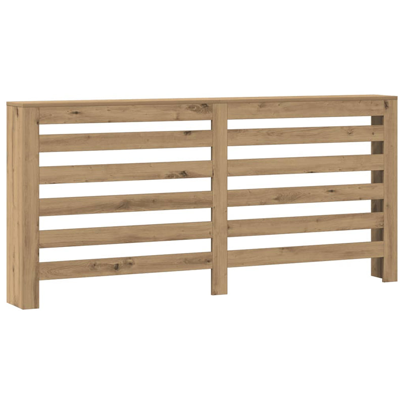 Load image into Gallery viewer, Vidaxl radiatorombouw 175x20x82 cm bewerkt hout artisanaal eikenkleur
