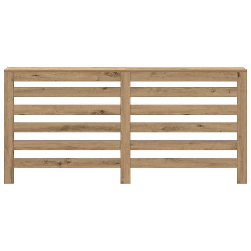Load image into Gallery viewer, Vidaxl radiatorombouw 175x20x82 cm bewerkt hout artisanaal eikenkleur
