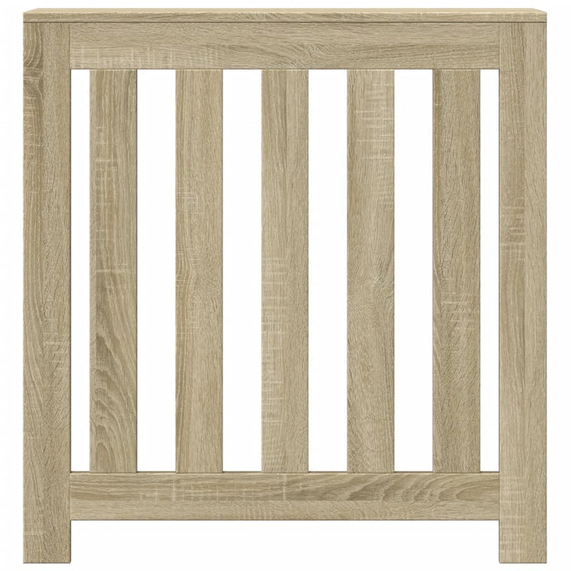 Load image into Gallery viewer, Vidaxl radiatorombouw 78x20x82 cm bewerkt hout sonoma eikenkleurig
