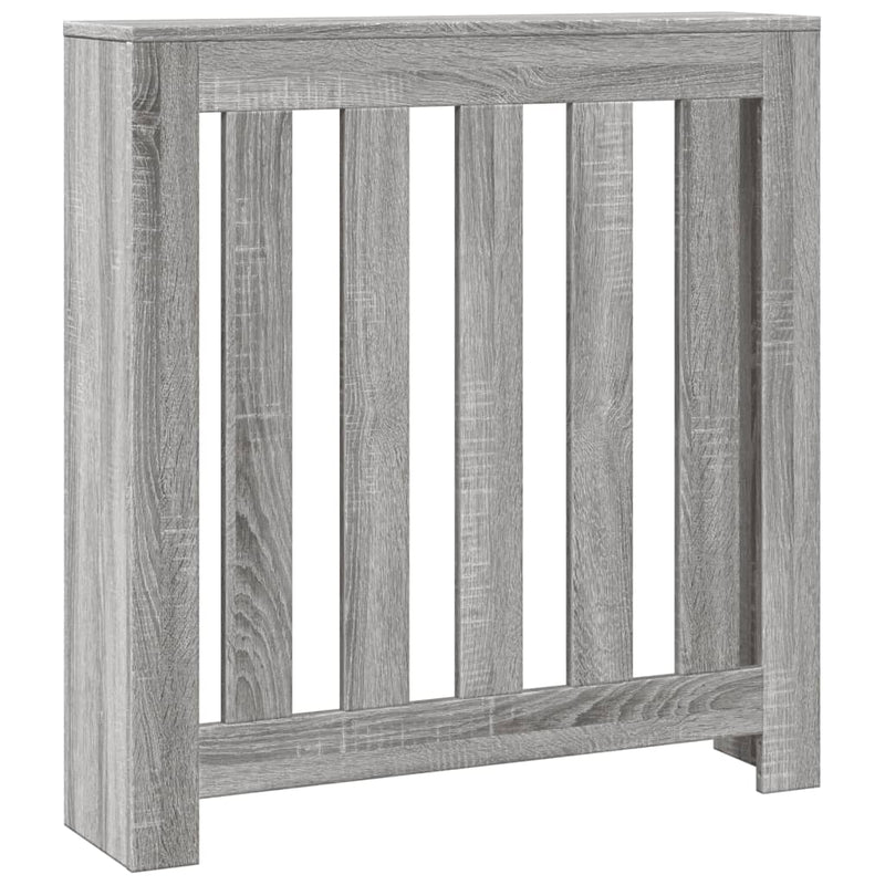 Load image into Gallery viewer, Vidaxl radiatorombouw 78x20x82 cm bewerkt hout grijs sonoma eikenkleur
