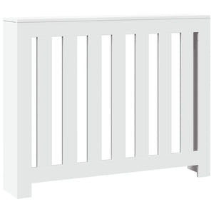 Vidaxl radiatorombouw 104x20x82 cm bewerkt hout wit