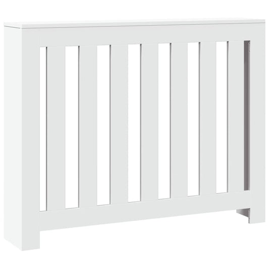 Vidaxl radiatorombouw 104x20x82 cm bewerkt hout wit