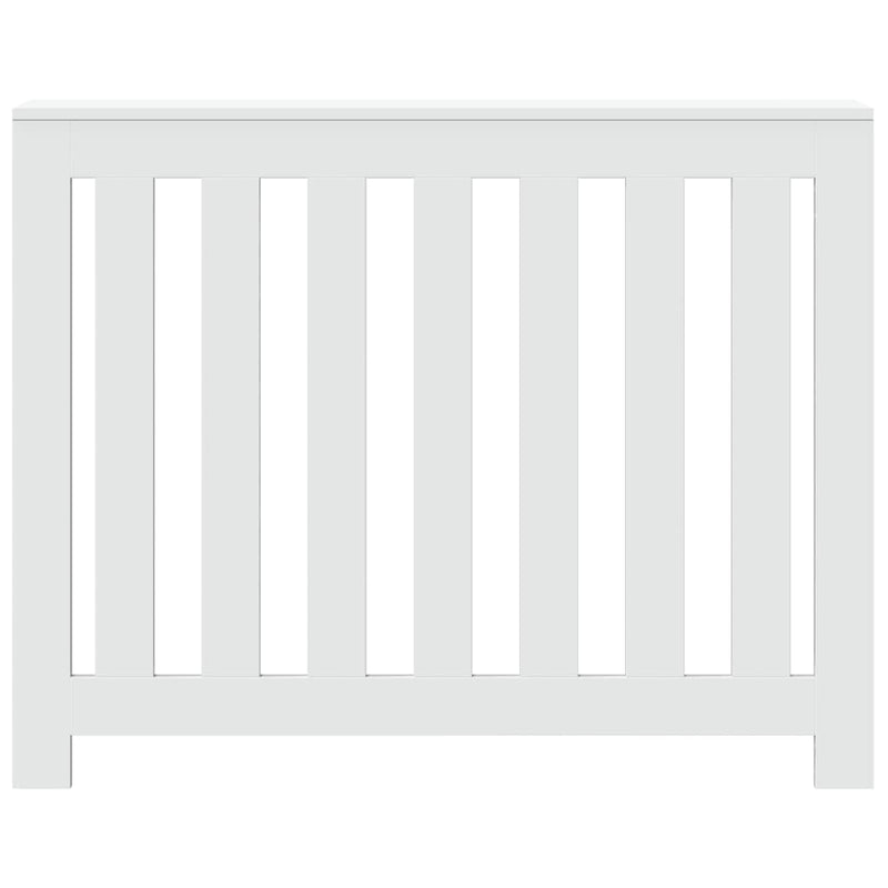 Load image into Gallery viewer, Vidaxl radiatorombouw 104x20x82 cm bewerkt hout wit

