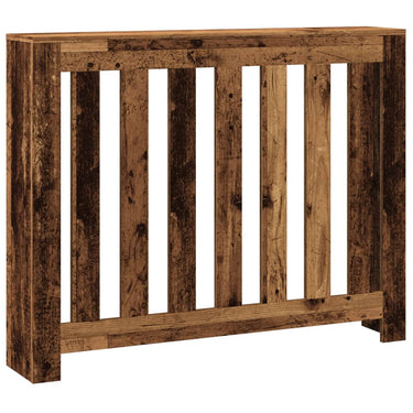 Vidaxl radiatorombouw 104x20x82 cm bewerkt hout oud hout