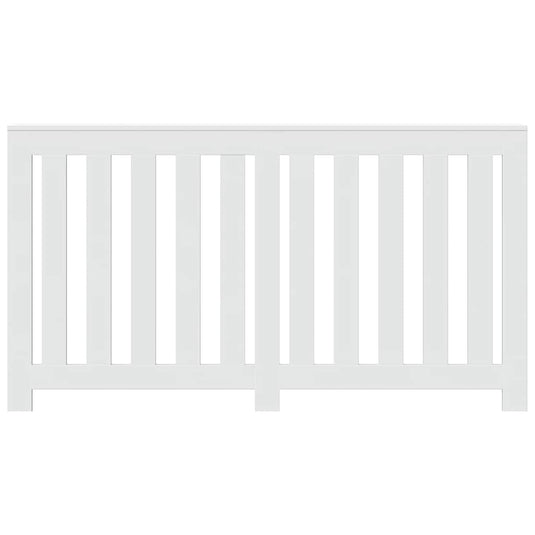 Vidaxl radiatorombouw 149x20x82 cm bewerkt hout wit